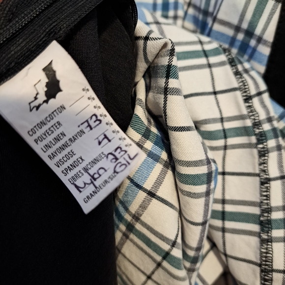 🇨🇦 Putré-Fashion All Dolled Up Dress | Plaid Panel | Retro Pinup | Size LG - Picture 13 of 13